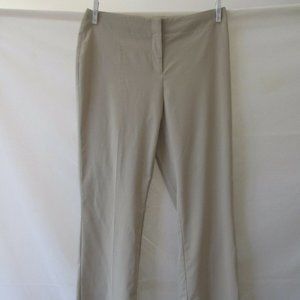 PANTS SHORTS ZIPPER WOMEN`S BEIGE LONG SPANDEX